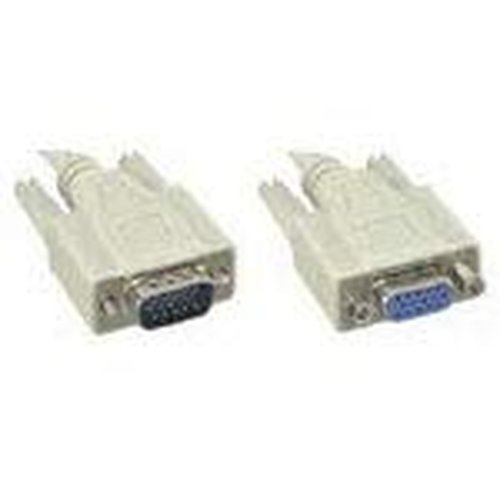 Cable VGA D-Sub 15 a 15 1.828 m (24/28 AWG) — 5 pzas