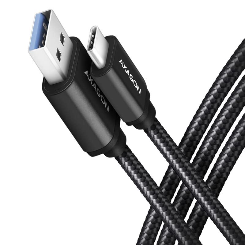 AXAGON HCM3-AM20AB Cable USB-C a USB-A 3.2 Gen 1 — 2 m