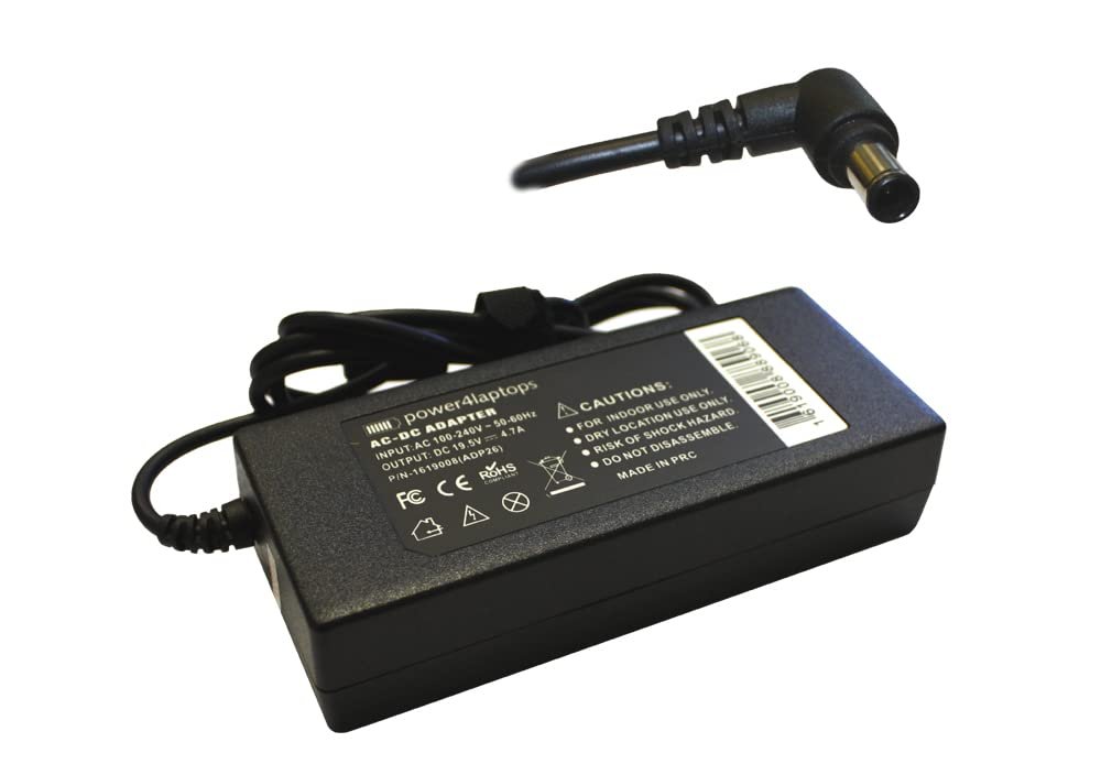 Power4Laptops Adaptador 19.5V 4.7A Samsung lc32jg50qqnxza
