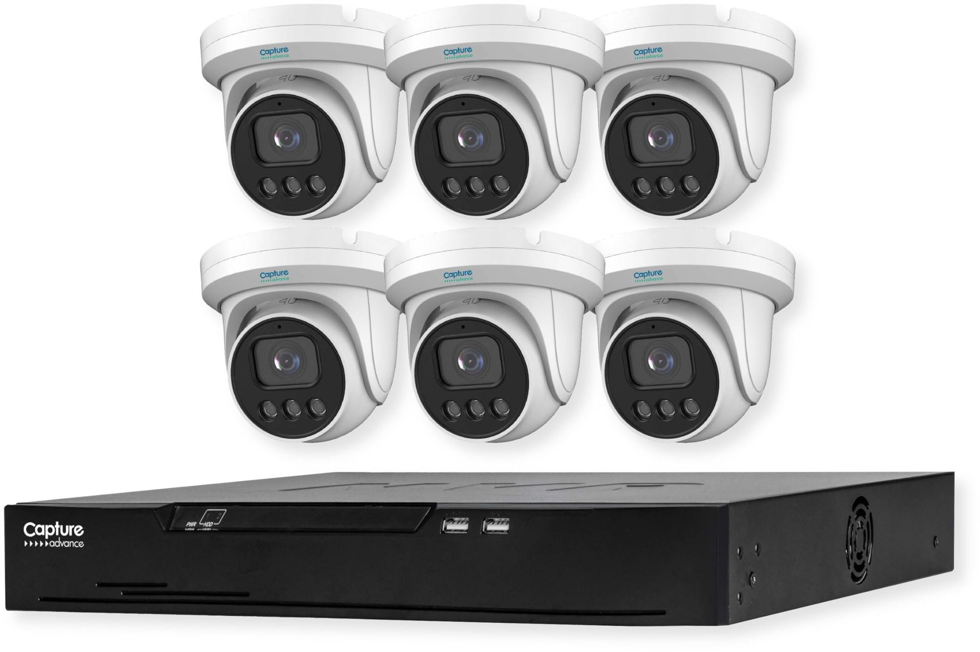 Capture Advance R2-IP8C5MPK — Kit de vigilancia 7 pzas
