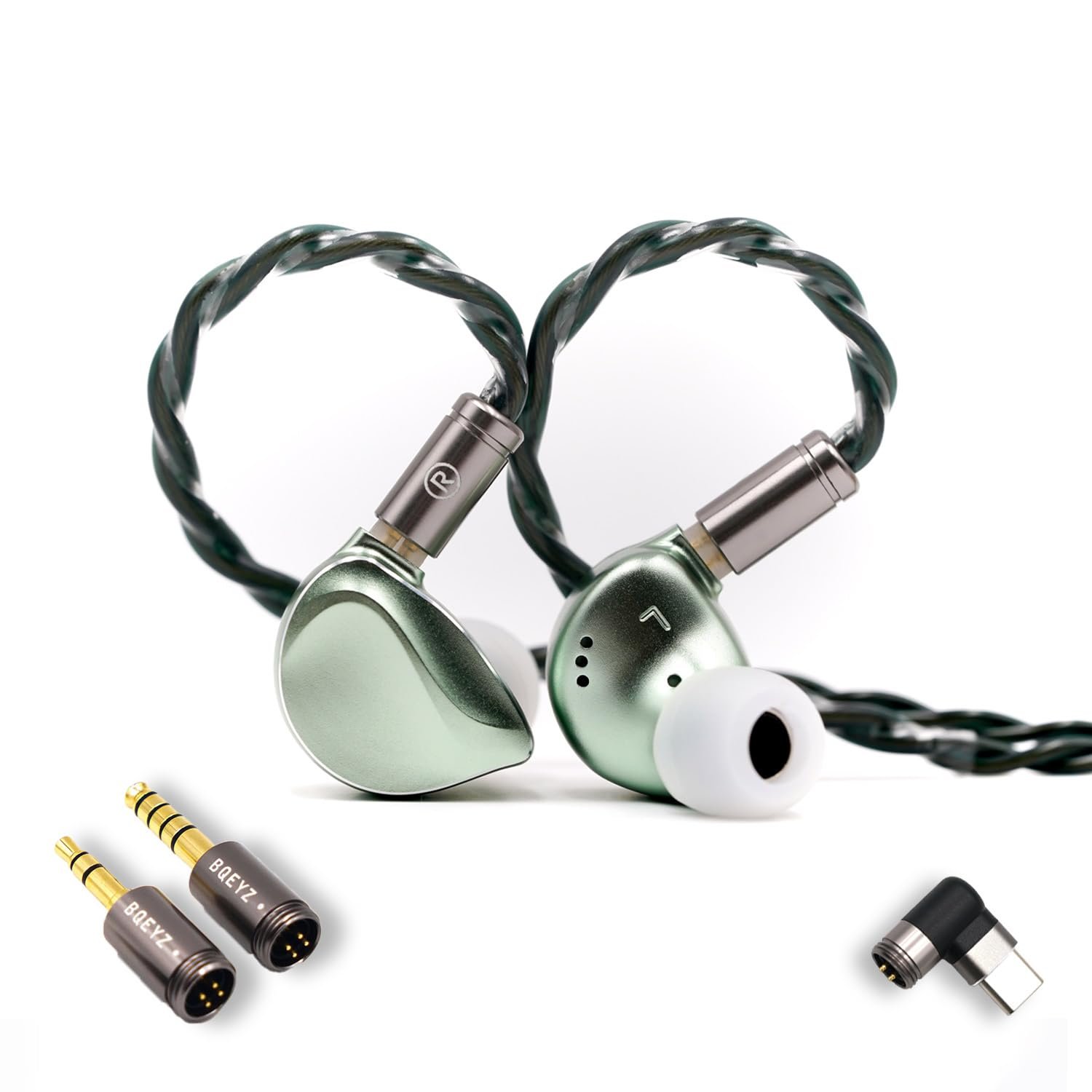 BQEYZ WINTER II Auriculares In-Ear HiFi (Verde)